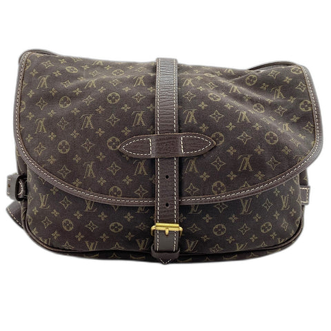 LOUIS VUITTON Saumur 30 Shoulder Bag Brown WS32890