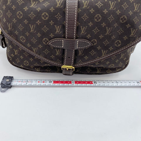 LOUIS VUITTON Saumur 30 Shoulder Bag Brown WS32890