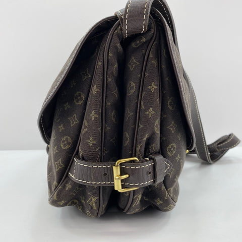 LOUIS VUITTON Saumur 30 Shoulder Bag Brown WS32890