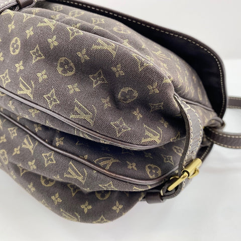 LOUIS VUITTON Saumur 30 Shoulder Bag Brown WS32890