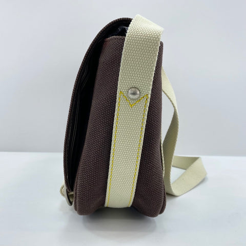 LOUIS VUITTON Buzas PM Shoulder Bag canvas Brown WS32891