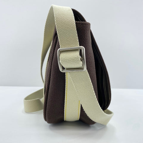 LOUIS VUITTON Buzas PM Shoulder Bag canvas Brown WS32891