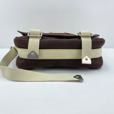 LOUIS VUITTON Buzas PM Shoulder Bag canvas Brown WS32891