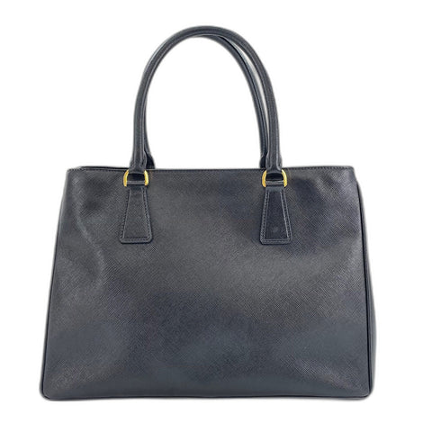 PRADA Galleria Tote Bag leather black WS32892