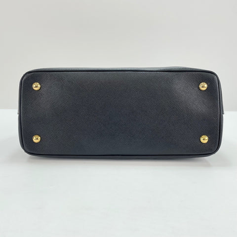PRADA Galleria Tote Bag leather black WS32892
