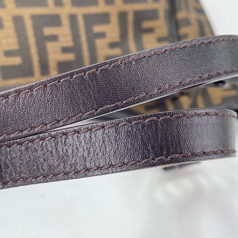 FENDI Zucca Tote Bag canvas Brown WS32895