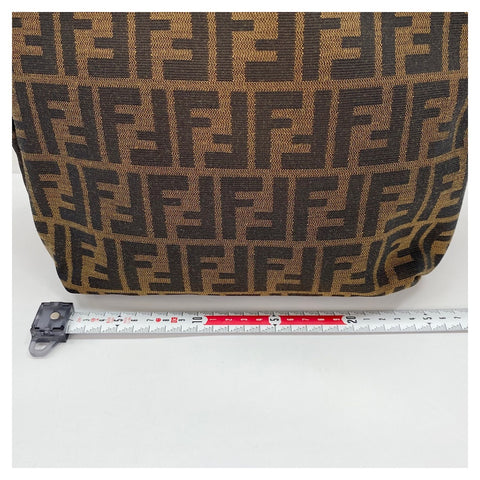 FENDI Zucca Tote Bag canvas Brown WS32895