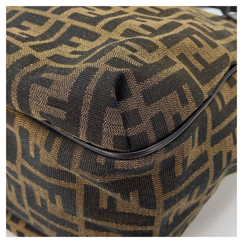 FENDI Zucca Tote Bag canvas Brown WS32895