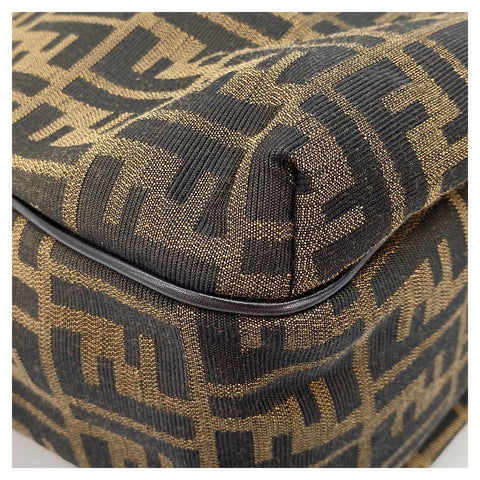 FENDI Zucca Tote Bag canvas Brown WS32895