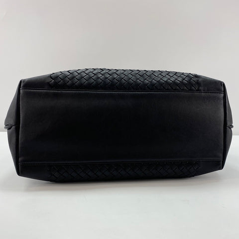 BOTTEGAVENETA INTRECCIATO Tote Bag leather black WS32897