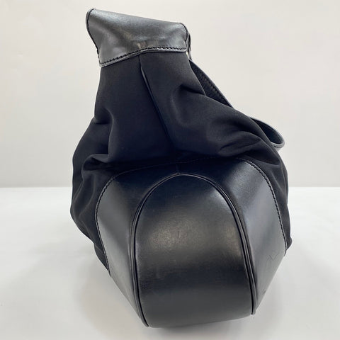 GUCCI Jackie Shoulder Bag Nylon black WS32899