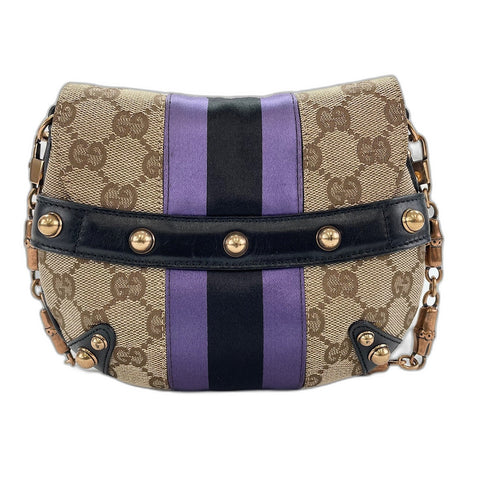 GUCCI Horsebit 2WAY Shoulder Bag beige WS32901