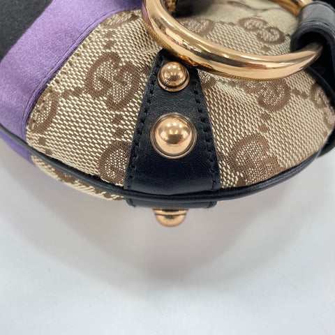 GUCCI Horsebit 2WAY Shoulder Bag beige WS32901