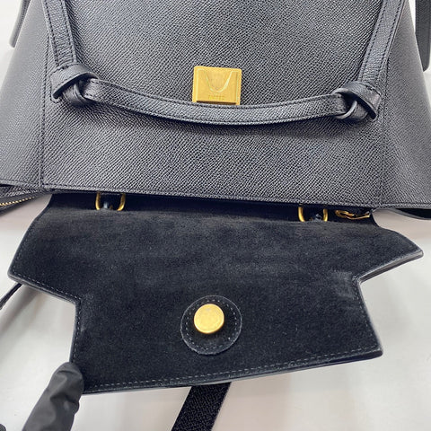 CELINE Micro 2WAY Belt Bag Shoulder Bag leather black WS32908