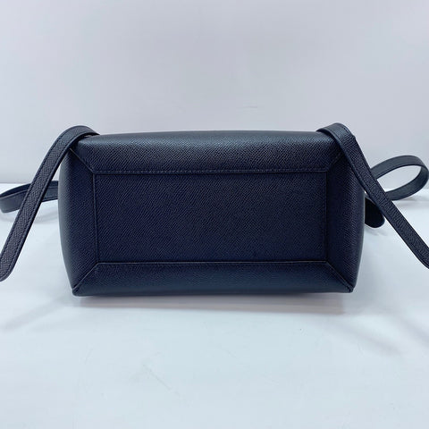 CELINE Micro 2WAY Belt Bag Shoulder Bag leather black WS32908