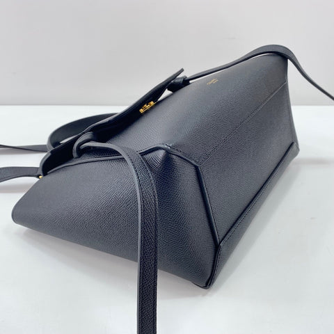 CELINE Micro 2WAY Belt Bag Shoulder Bag leather black WS32908