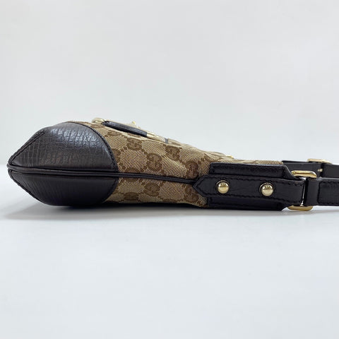 GUCCI Horsebit Shoulder Bag beige WS32912