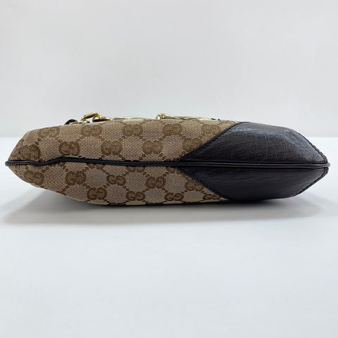 GUCCI Horsebit Shoulder Bag beige WS32912