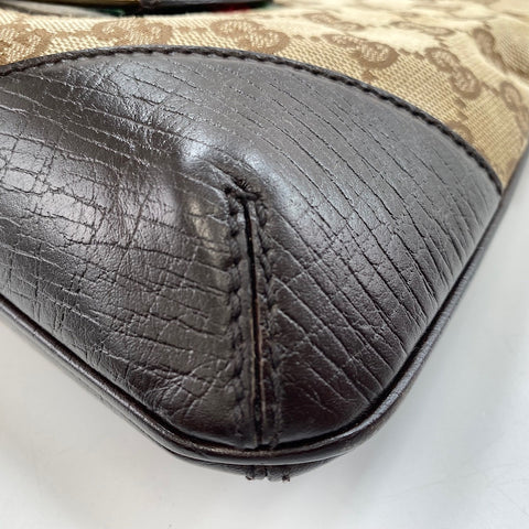 GUCCI Horsebit Shoulder Bag beige WS32912