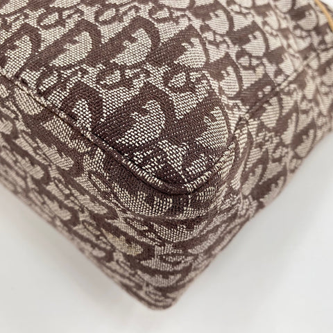 Christian Dior Trotter Tote Bag canvas beige WS32913
