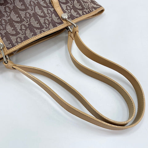 Christian Dior Trotter Tote Bag canvas beige WS32913