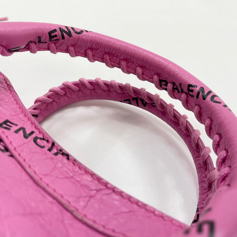 BALENCIAGA Classic City Handbag leather pink WS32919
