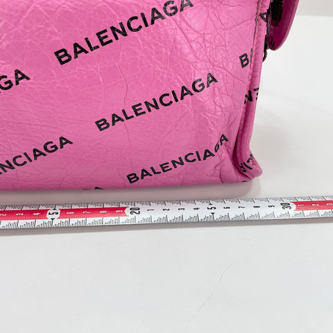 BALENCIAGA Classic City Handbag leather pink WS32919