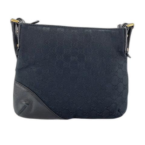 GUCCI Horsebit Shoulder Bag black WS32921