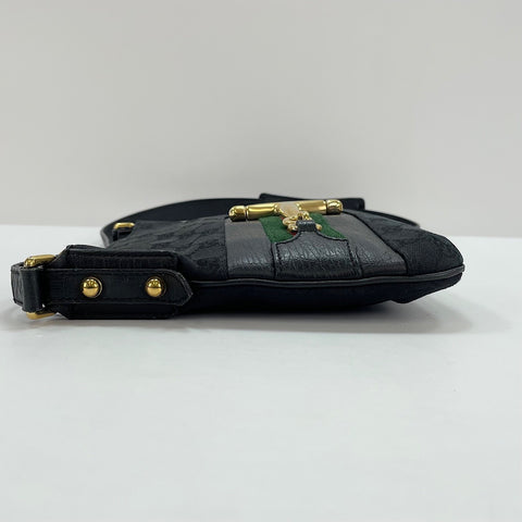 GUCCI Horsebit Shoulder Bag black WS32921