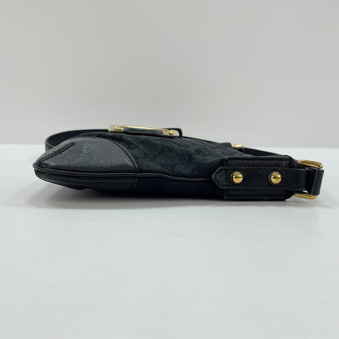 GUCCI Horsebit Shoulder Bag black WS32921