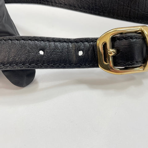 GUCCI Horsebit Shoulder Bag black WS32921
