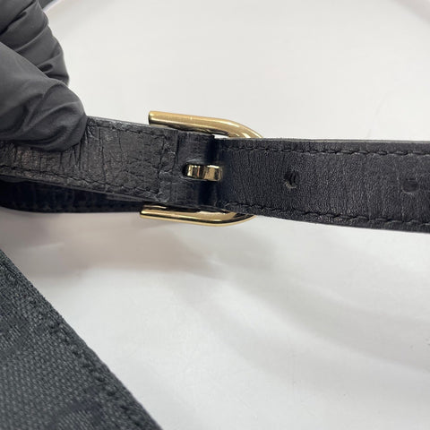 GUCCI Horsebit Shoulder Bag black WS32921