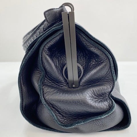 BOTTEGAVENETA INTRECCIATO Shoulder Bag leather black WS32924