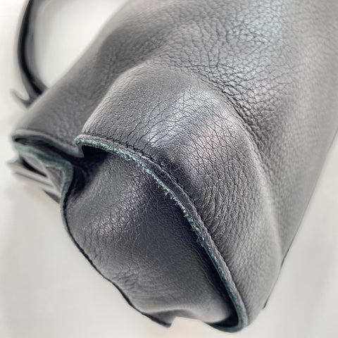 BOTTEGAVENETA INTRECCIATO Shoulder Bag leather black WS32924