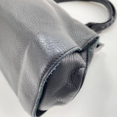 BOTTEGAVENETA INTRECCIATO Shoulder Bag leather black WS32924