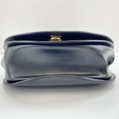Salvatore Ferragamo 2WAY Shoulder Bag leather black WS32926