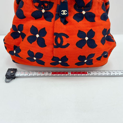 CHANEL Handbag canvas Red WS32930