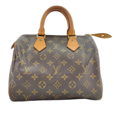 LOUIS VUITTON Speedy 25 Handbag Brown WS32932
