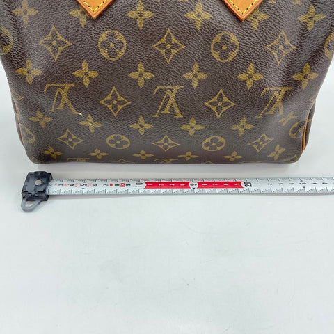 LOUIS VUITTON Speedy 25 Handbag Brown WS32932