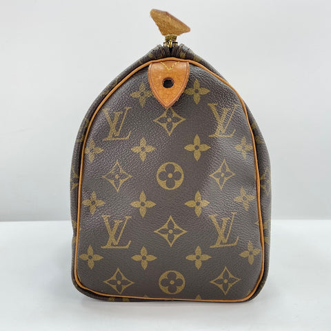 LOUIS VUITTON Speedy 25 Handbag Brown WS32932