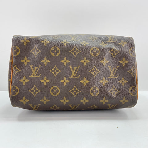 LOUIS VUITTON Speedy 25 Handbag Brown WS32932