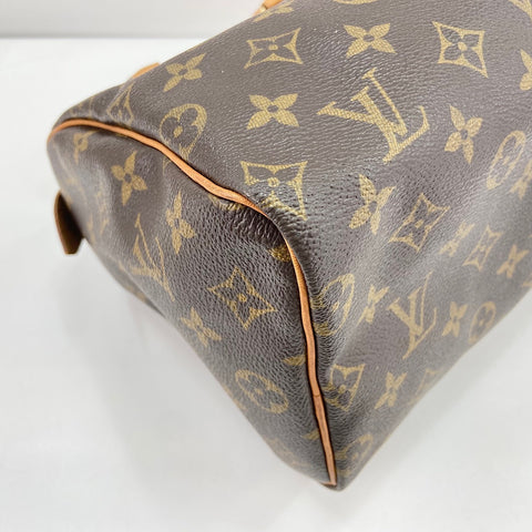 LOUIS VUITTON Speedy 25 Handbag Brown WS32932