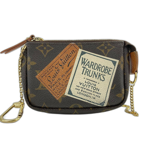 LOUIS VUITTON Truth Cle Pouch Brown WS32933