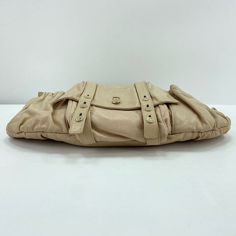 YVES SAINT LAURENT Mombasa Handbag leather beige WS32937