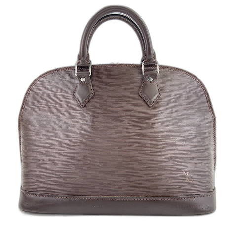 LOUIS VUITTON Alma Handbag Brown WS32941