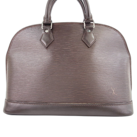 LOUIS VUITTON Alma Handbag Brown WS32941