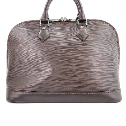 LOUIS VUITTON Alma Handbag Brown WS32941