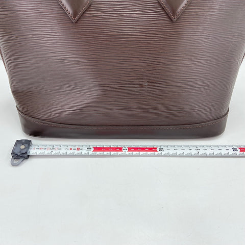 LOUIS VUITTON Alma Handbag Brown WS32941