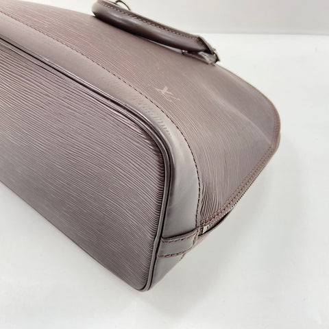 LOUIS VUITTON Alma Handbag Brown WS32941