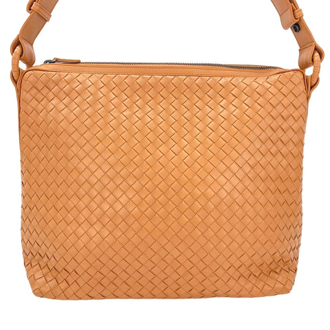 BOTTEGAVENETA INTRECCIATO  Shoulder Bag Brown WS32943